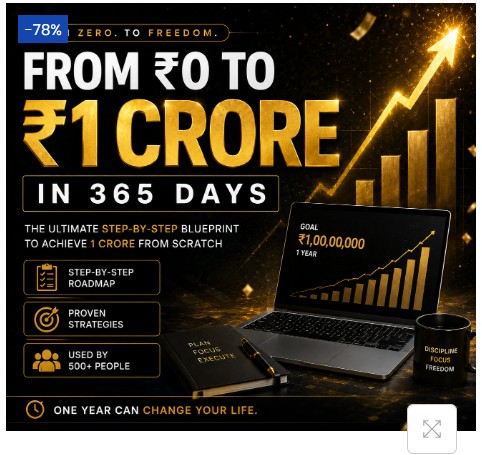 Zero to ₹1 Crore in 365 Days Blueprint