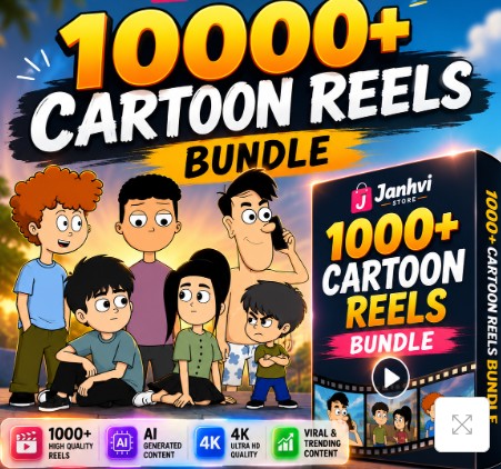 1000+ Cartoon Reels Bundle